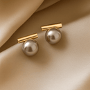 Brinco de Pérola Perle Oceanne Banhado em Ouro 18k