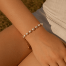 Pulseira de Pérolas Gold & Grace Banhada em Ouro 18k