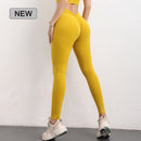 Calças De Yoga De Nylon Para Mulheres