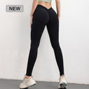Calças De Yoga De Nylon Para Mulheres