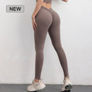 Calças De Yoga De Nylon Para Mulheres